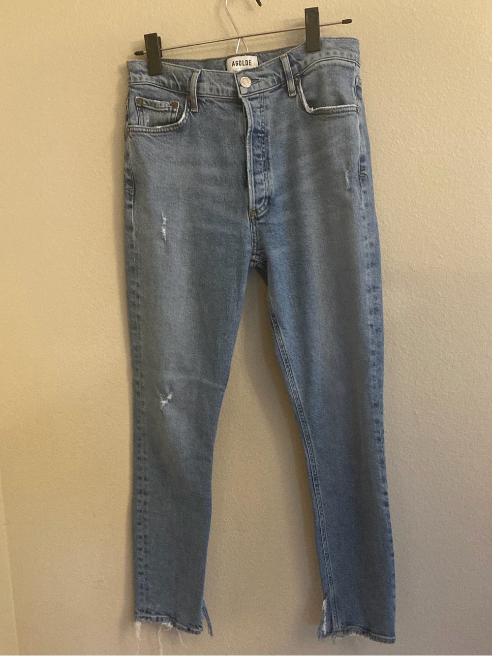 Agolde Nico High Rise Slim Jeans -Size 28